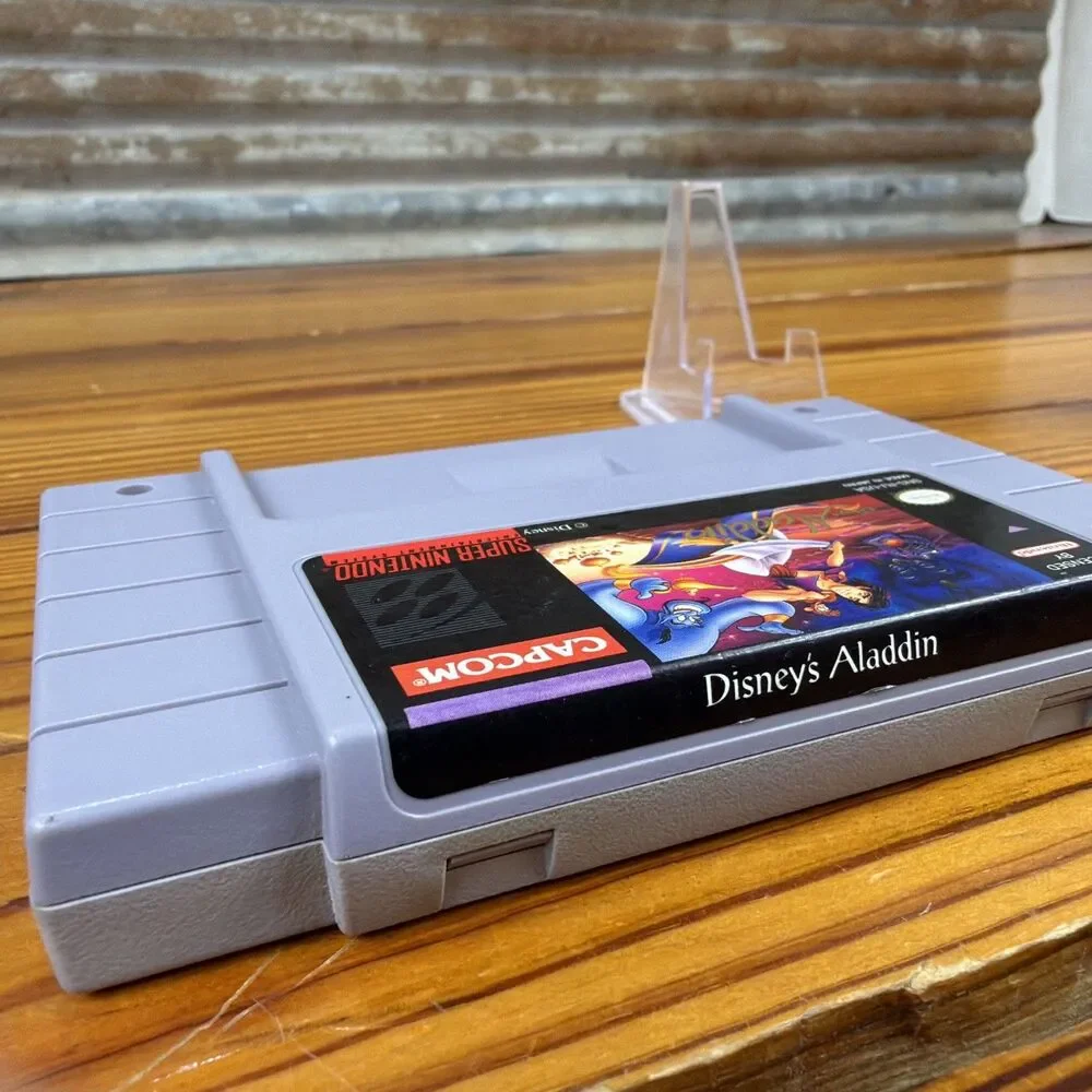 Disney's Aladdin (Super Nintendo SNES) Video Game Authentic & Tested
